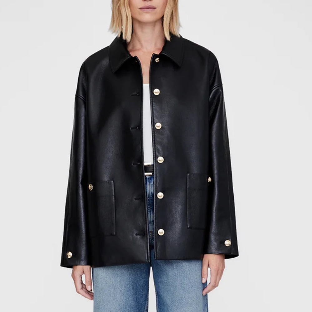 Anine Bing Luca Leather Jacket